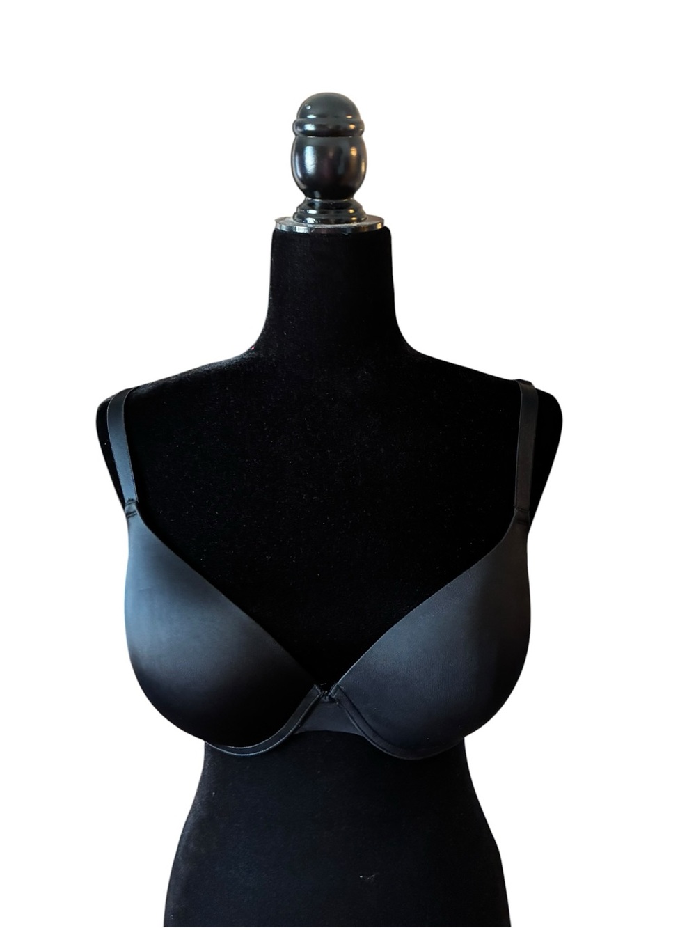 Victoria's Secret Smooth Black T-Shirt Bra - Black